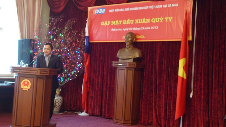 Hiệp hội các nhà Doanh nghiệp Việt Nam tại Liên bang Nga gặp mặt đầu xuân - ảnh 2